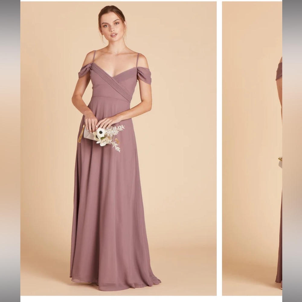 Birdy Grey Spence Convertible Dress Chiffon Dark Mauve